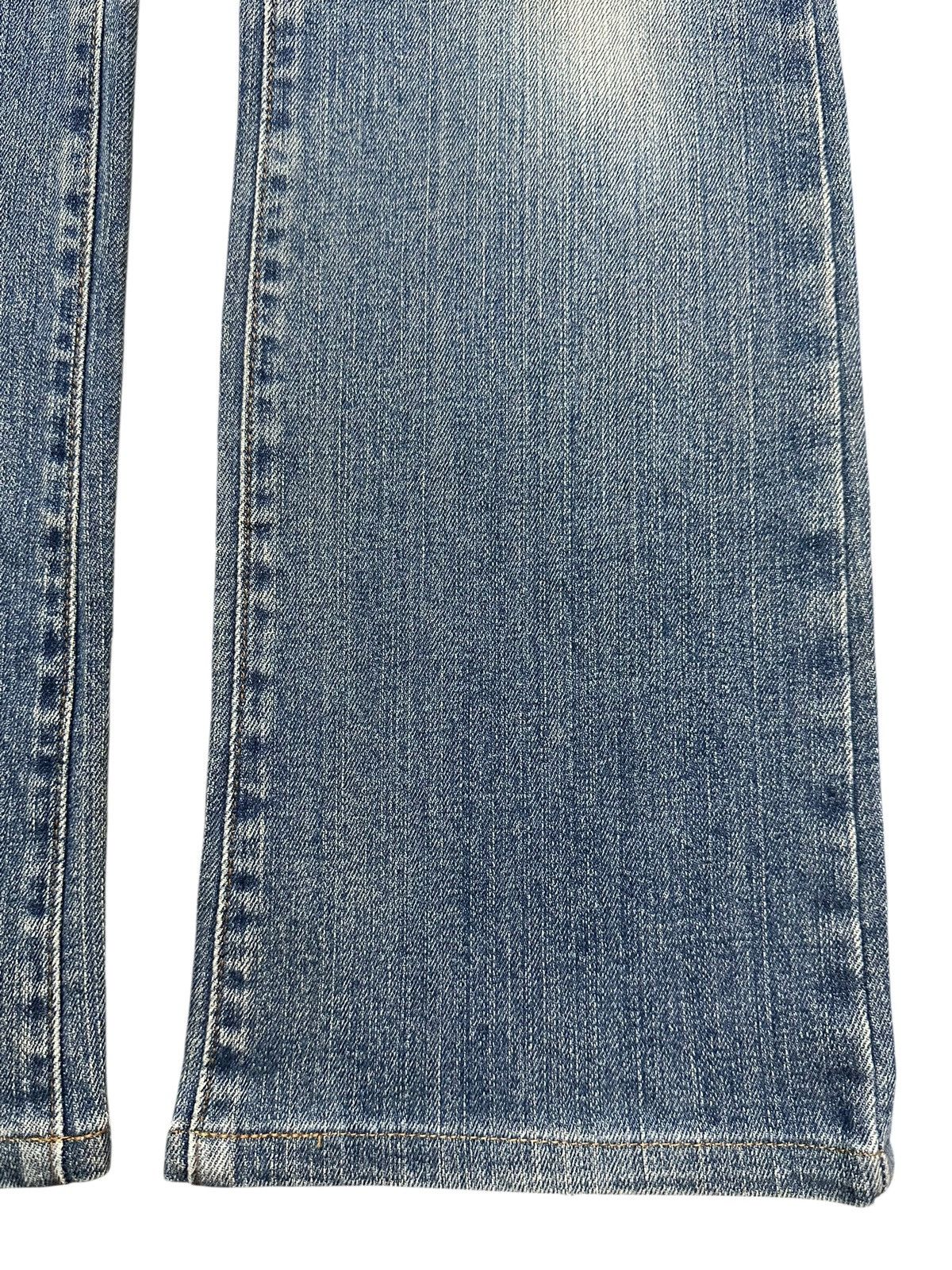 Japanese Brand Vintage Japanese Brand Blue Faded Wash Whisker Style Bootcut Size US 31 - 8 Thumbnail