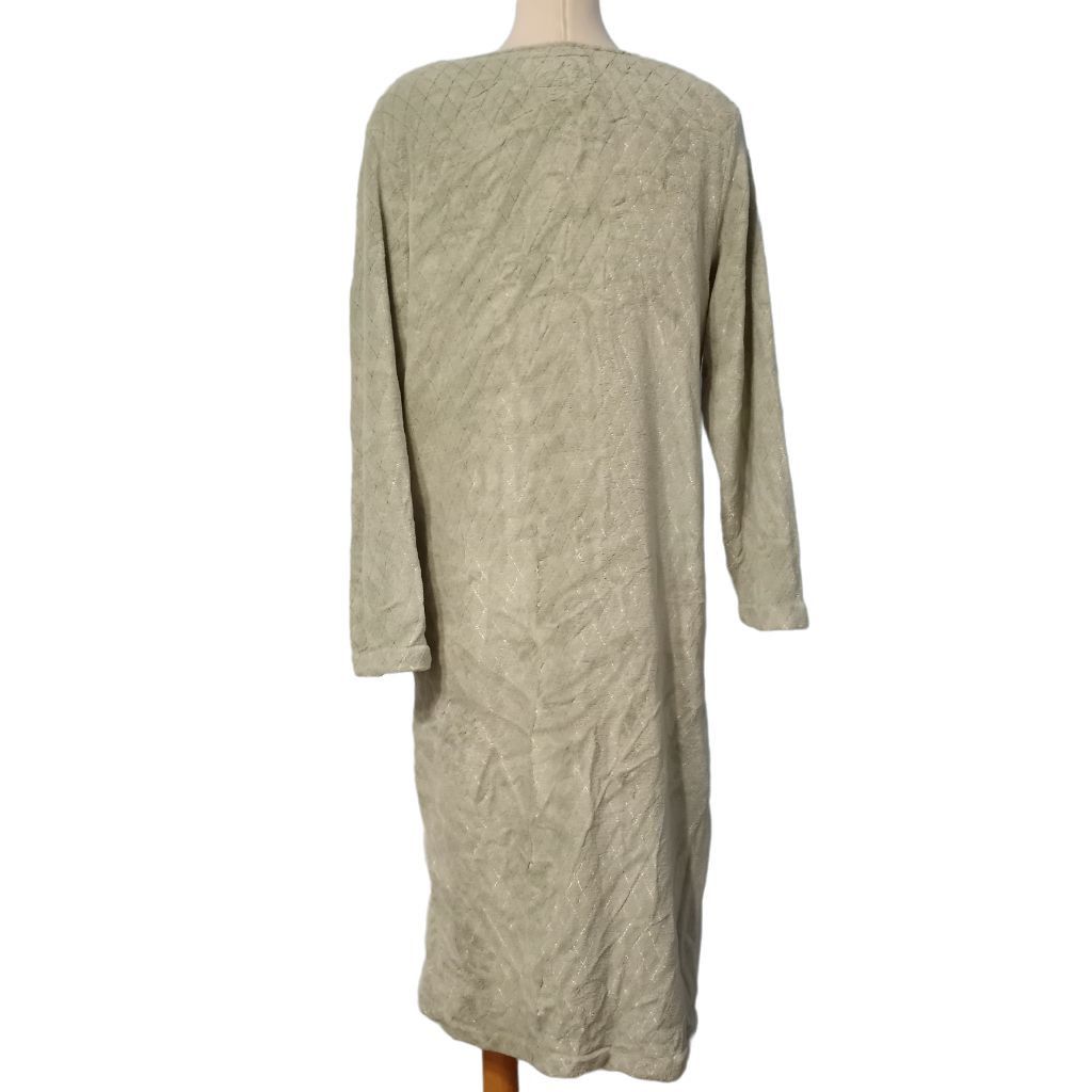 Oscar De La Renta Vintage Oscar Dela Renta Full Zip Night Robe Maxi Mint Green Size S / US 4 / IT 40 - 2 Thumbnail
