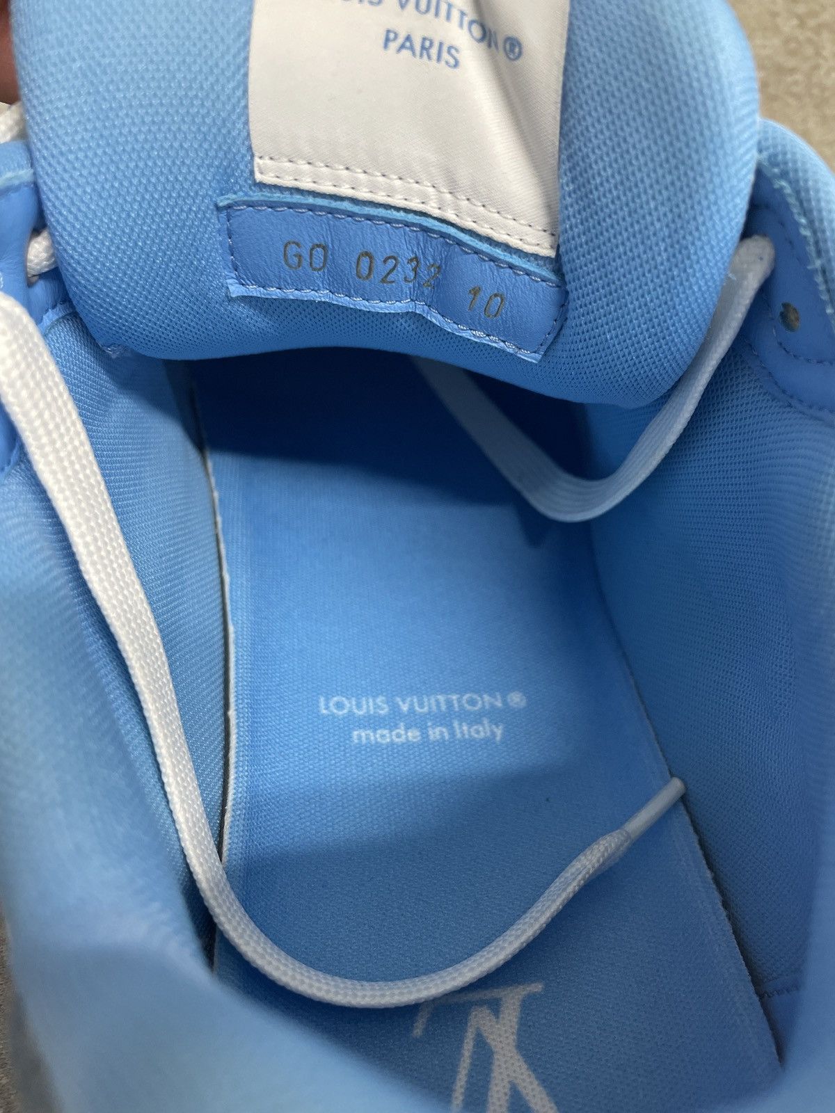 Louis Vuitton Louis Vuitton Blue Denim Sneaker Size US 10 / EU 43 - 6 Thumbnail