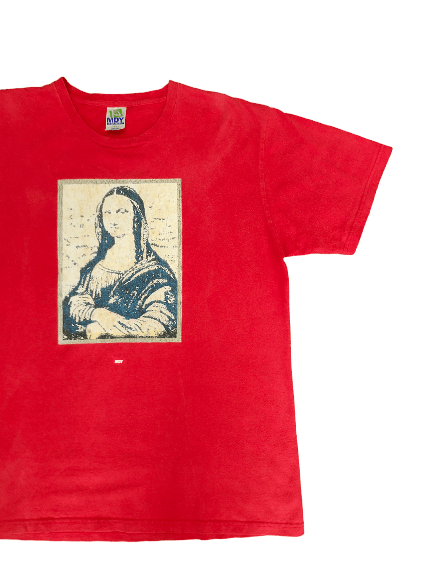 Vintage Vintage Mackdaddy Mona Lisa By Leonardo da Vinci Art T-Shirt Size US L / EU 52-54 / 3 - 5 Thumbnail