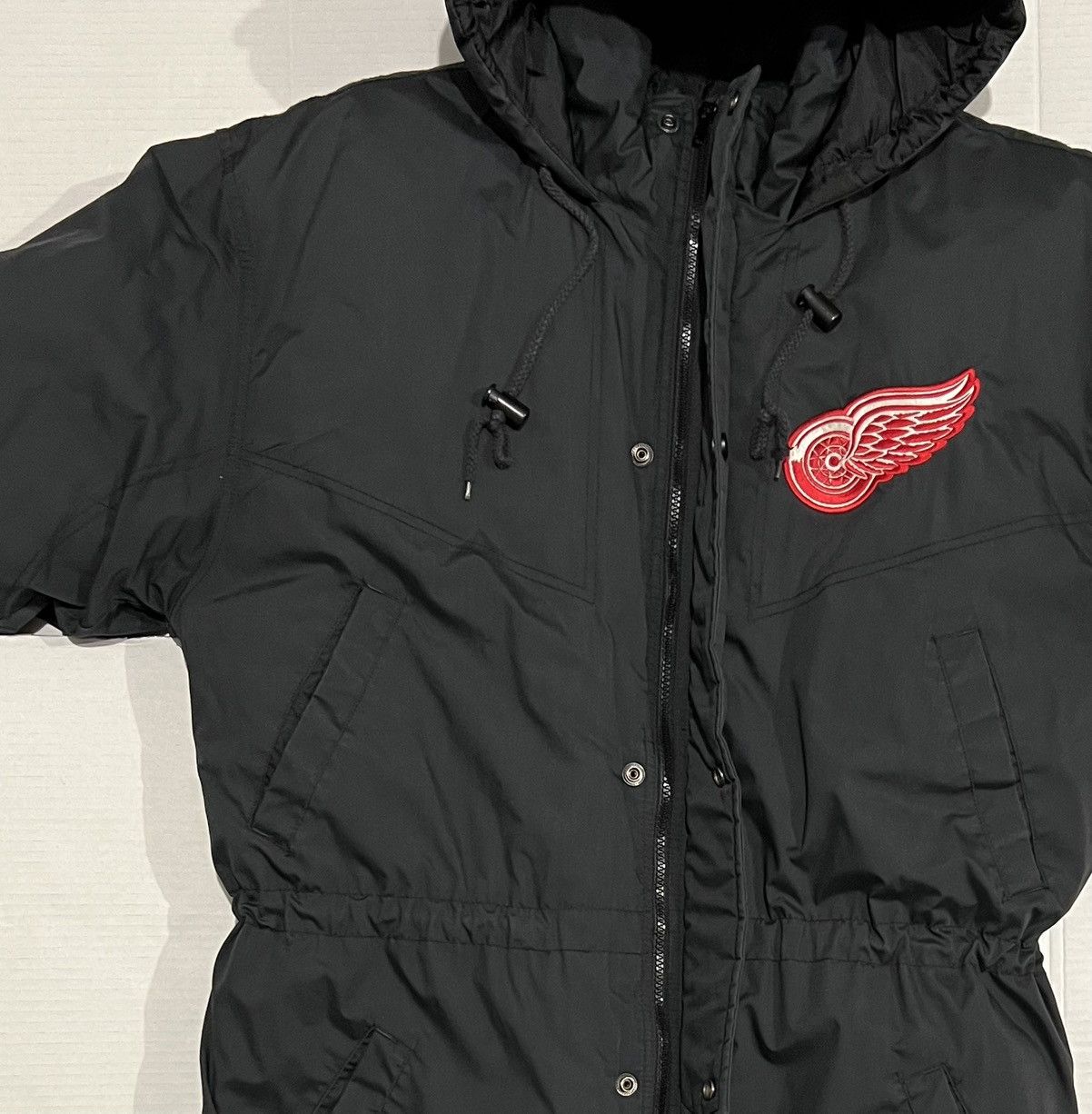 Vintage Vintage Detroit Red Wings Fans Gear M Long Jacket Coat Parka Size US M / EU 48-50 / 2 - 3 Thumbnail