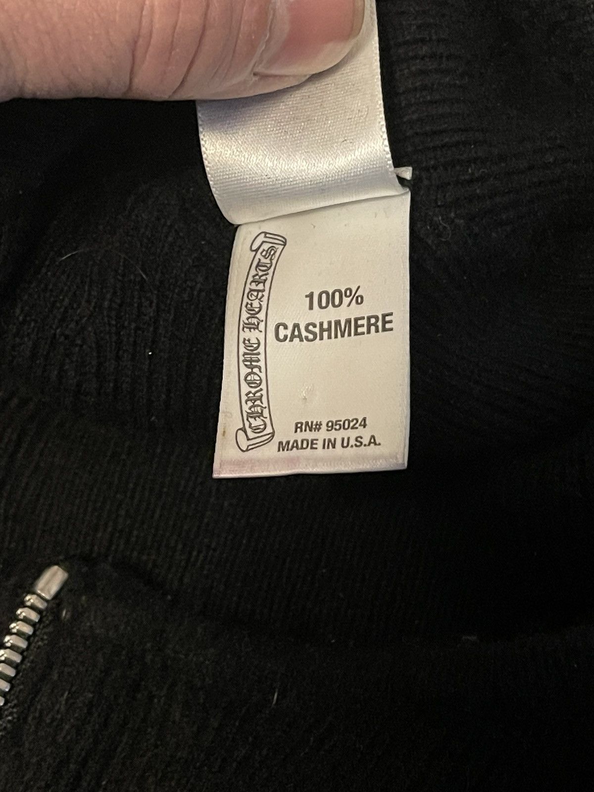 Chrome Hearts Cashmere balaclava Size ONE SIZE - 8 Thumbnail