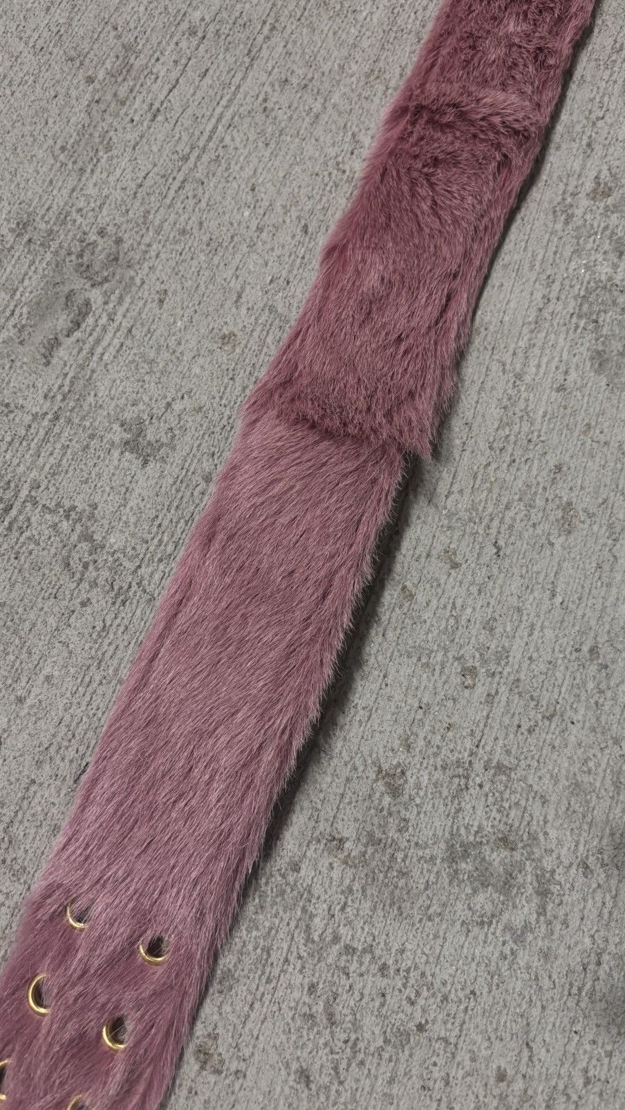 Prada Prada Fur Belt Size 30 - 16 Thumbnail