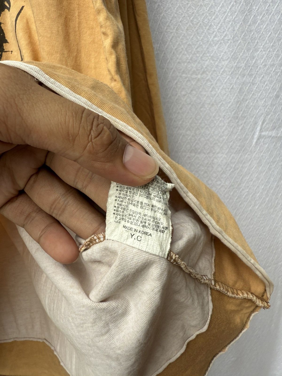 Japanese Brand TBJ JEANS POEM GRAPHICS VKEI STYLE LONGSLEEVE Size US XL / EU 56 / 4 - 9 Thumbnail