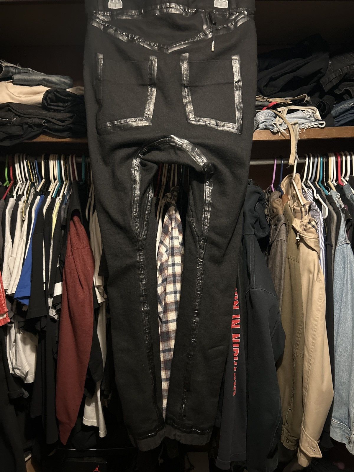 Boris Bidjan Saberi P14 Taped Seam Pants Size US 32 / EU 48 - 2 Thumbnail