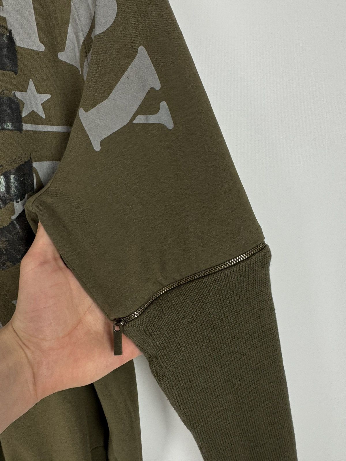 John Galliano Paris Kids Collection Military Sweatshirt