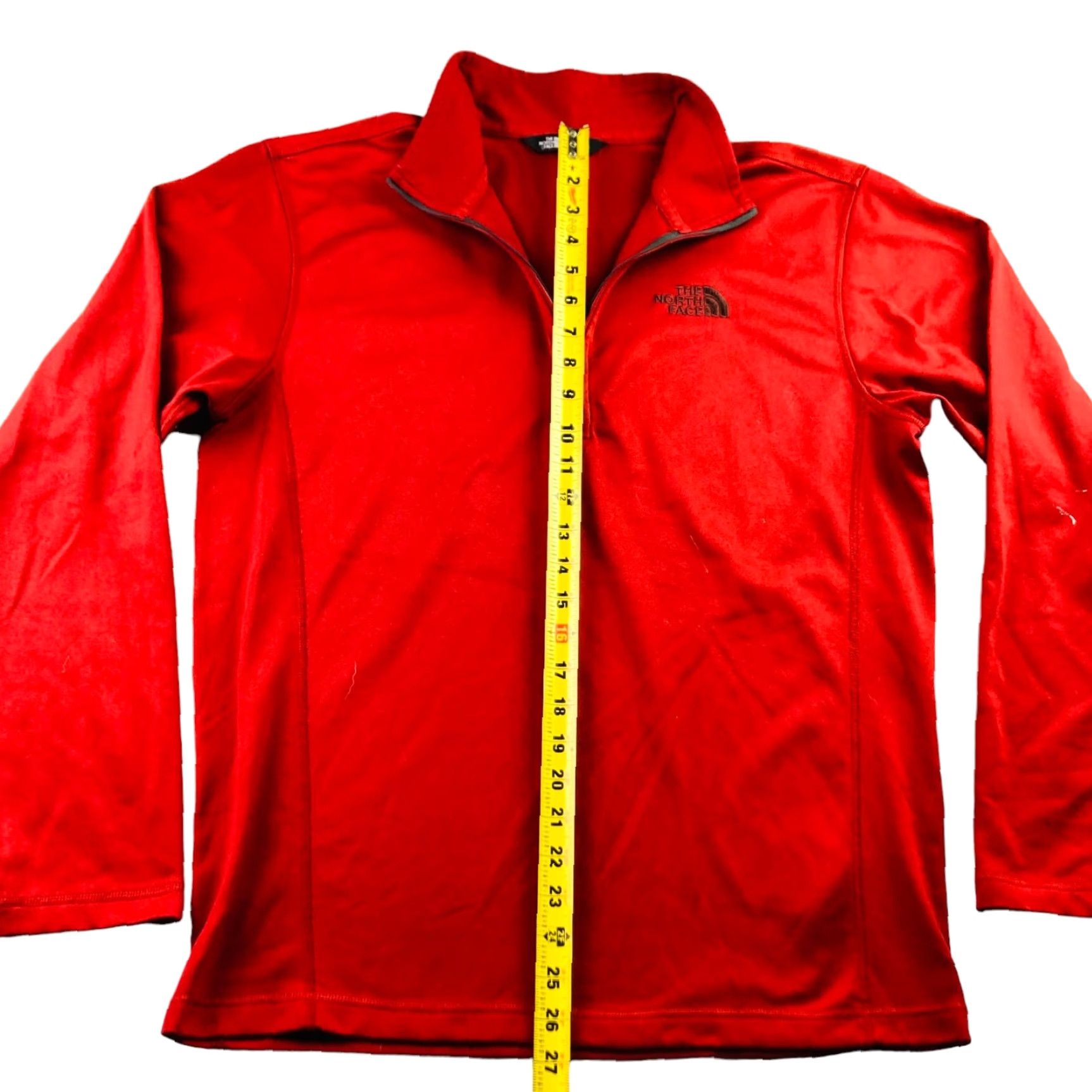 The North Face The North Face Performance Jacket Mens Red 1/4 Zip Medium Regular Polyester Activewear Size US M / EU 48-50 / 2 - 5 Thumbnail