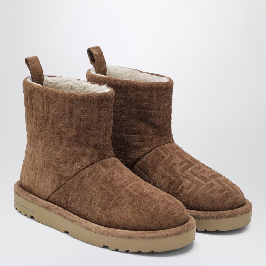 Fendi o1d2blof0226 Ankle Boots in Brown Size US 7 / EU 40 - 2 Thumbnail