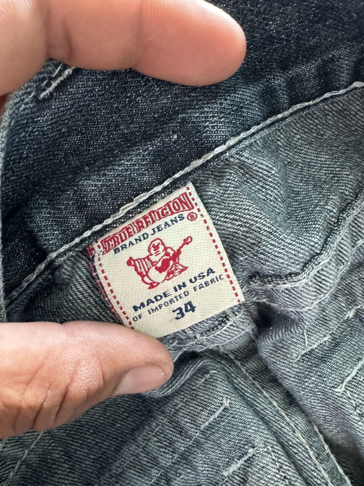 True Religion True religion rainbow billy vintage jeans Size US 34 / EU 50 - 6 Thumbnail