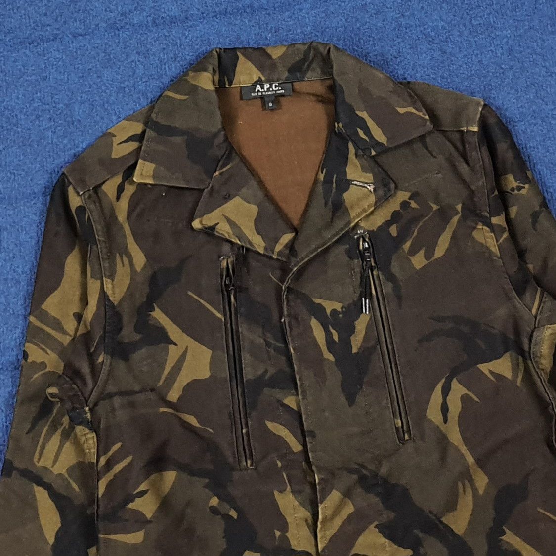 A.P.C. Vintage A.P.C. France Military Camo Camouflage Field C288N13 Size US XS / EU 42 / 0 - 2 Thumbnail