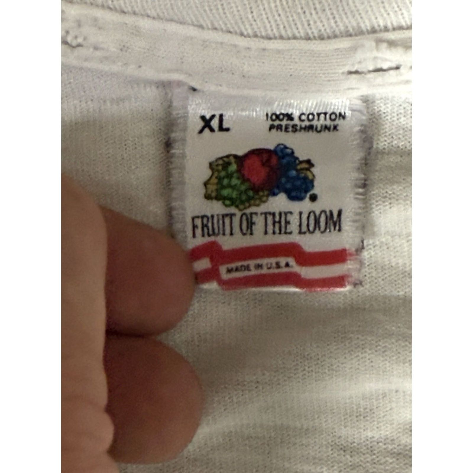 Fruit Of The Loom VINTAGE CIA Off Campus Shirt XL Kent State Massacre Fruit Loom Resist Antifa Men’s/Unisex Shirts (T-Shirt) Size US XL / EU 56 / 4 - 7 Thumbnail