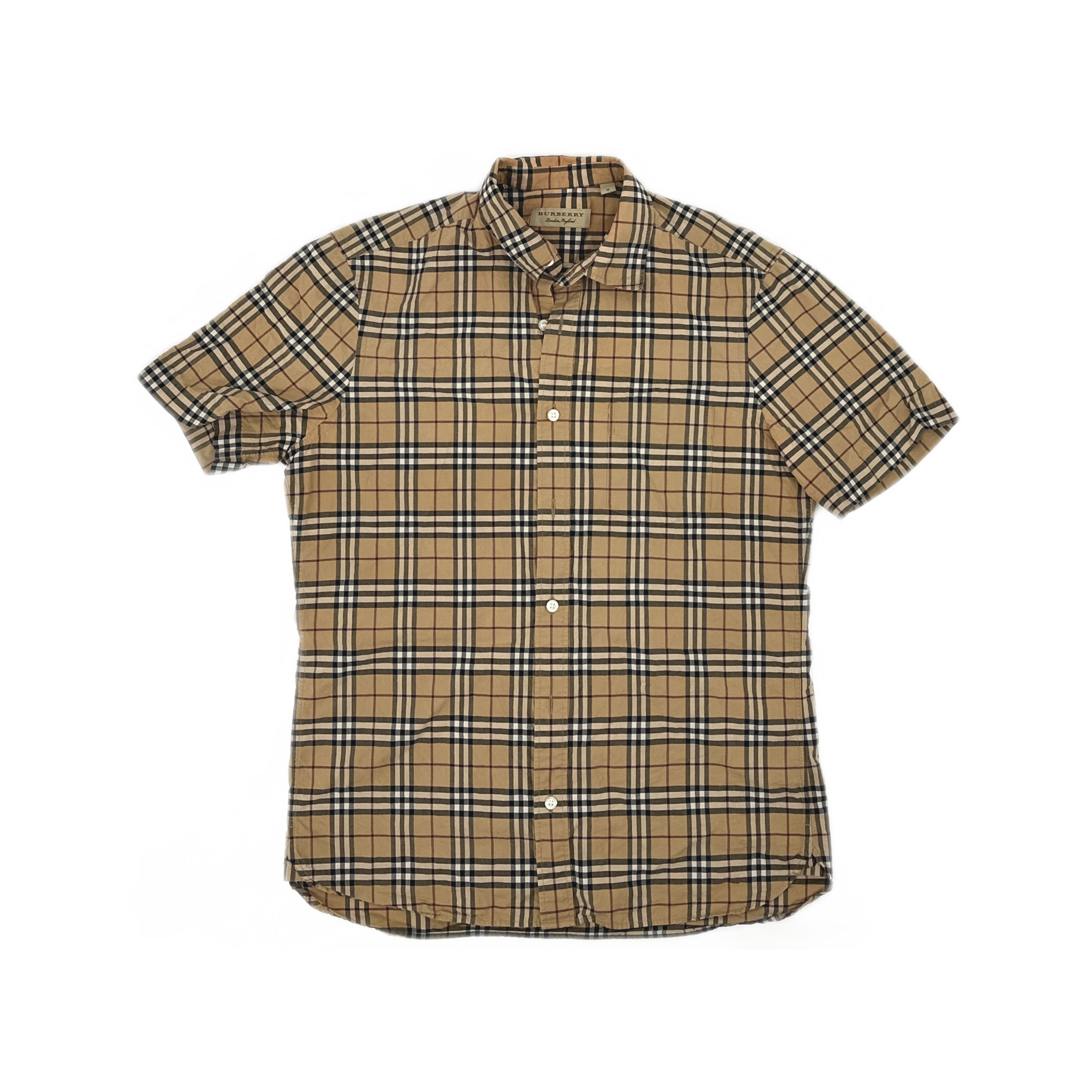 Burberry Burberry Nova Check Short Sleeve Shirt Size M Size US M / EU 48-50 / 2 - 1 Thumbnail