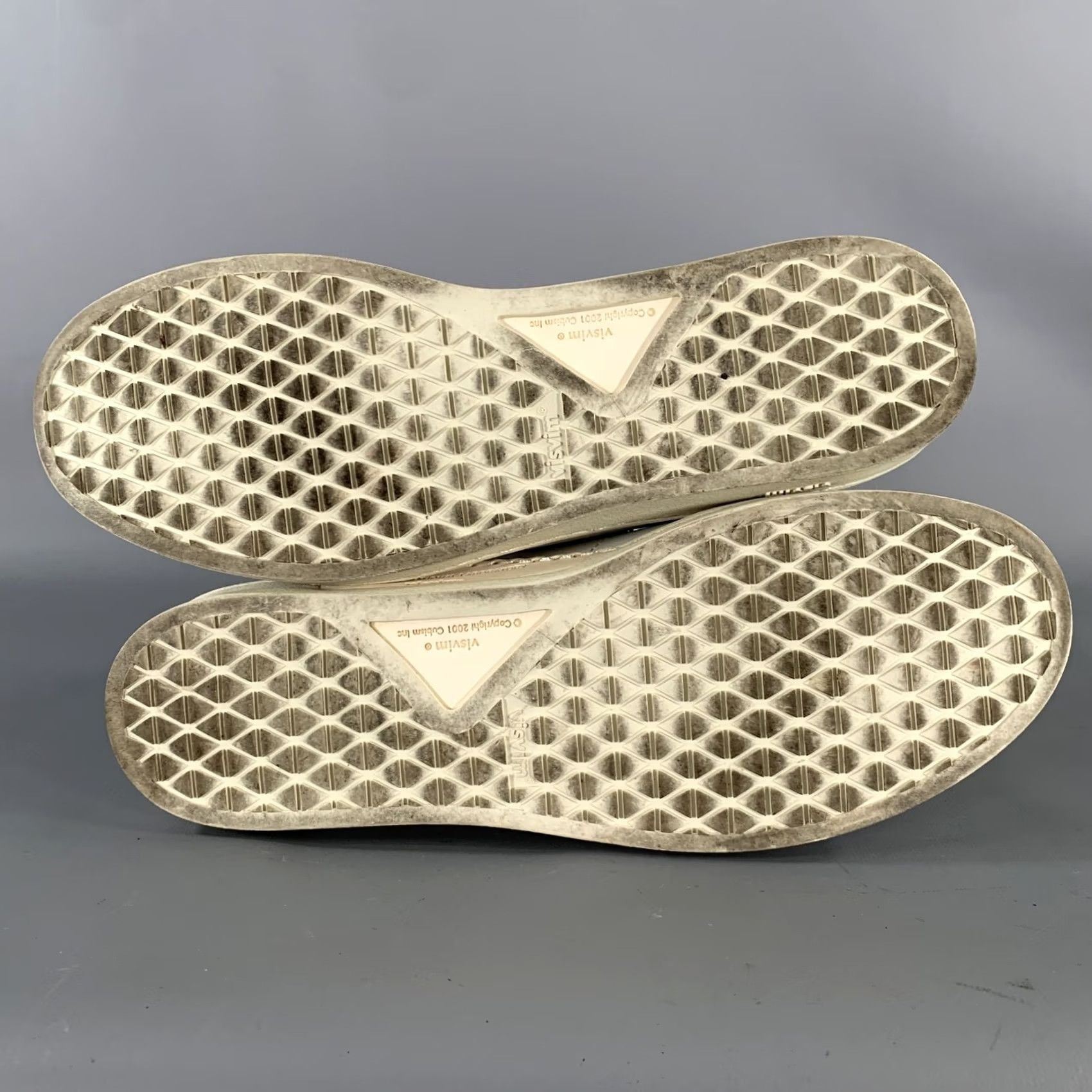 Visvim VISVIM Size 9.5 White Leather Lace Up Sneakers Size US 10 / EU 43 - 6 Thumbnail