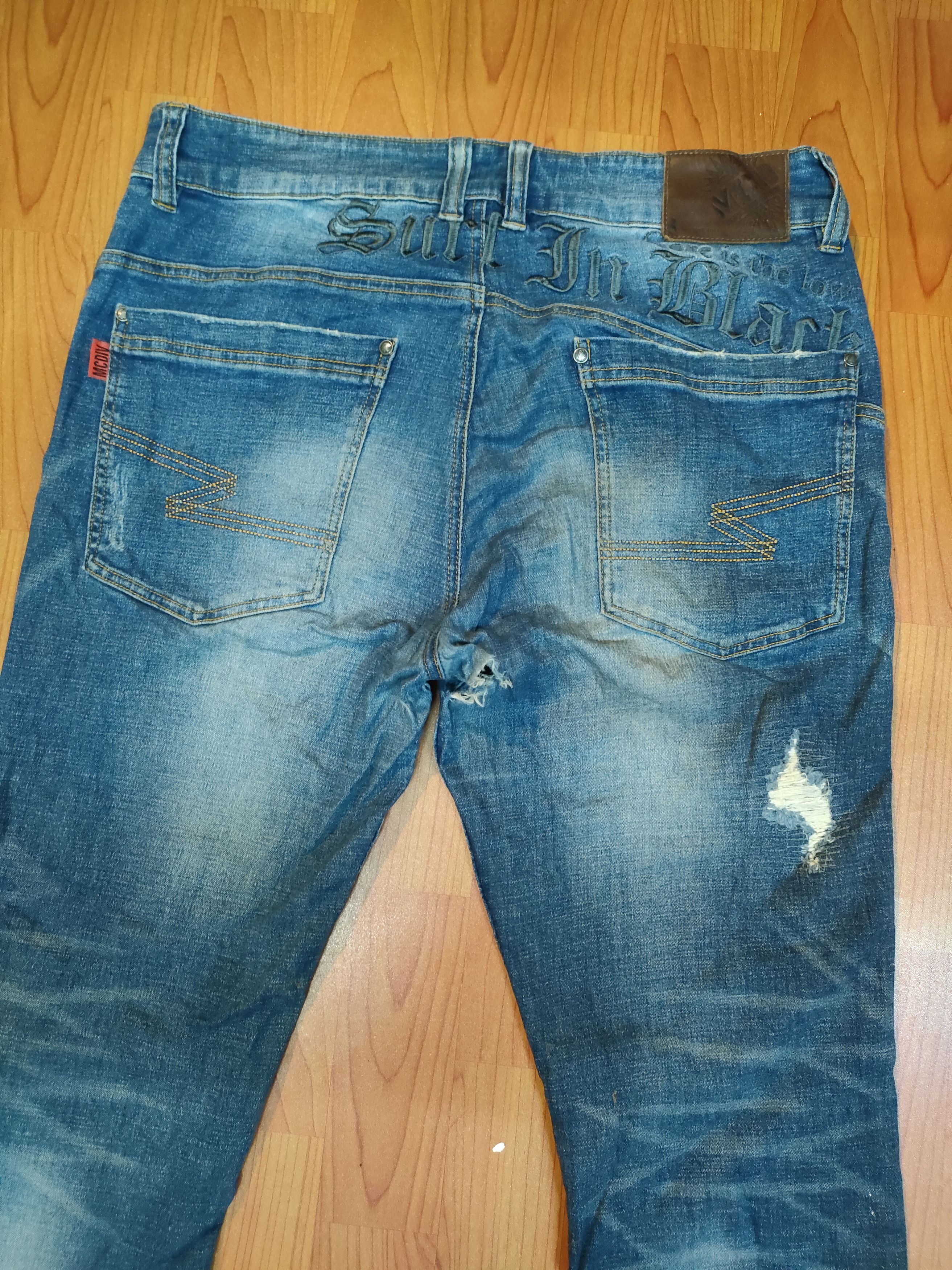 Other MCD Distressed Jeans Size US 35 - 3 Thumbnail