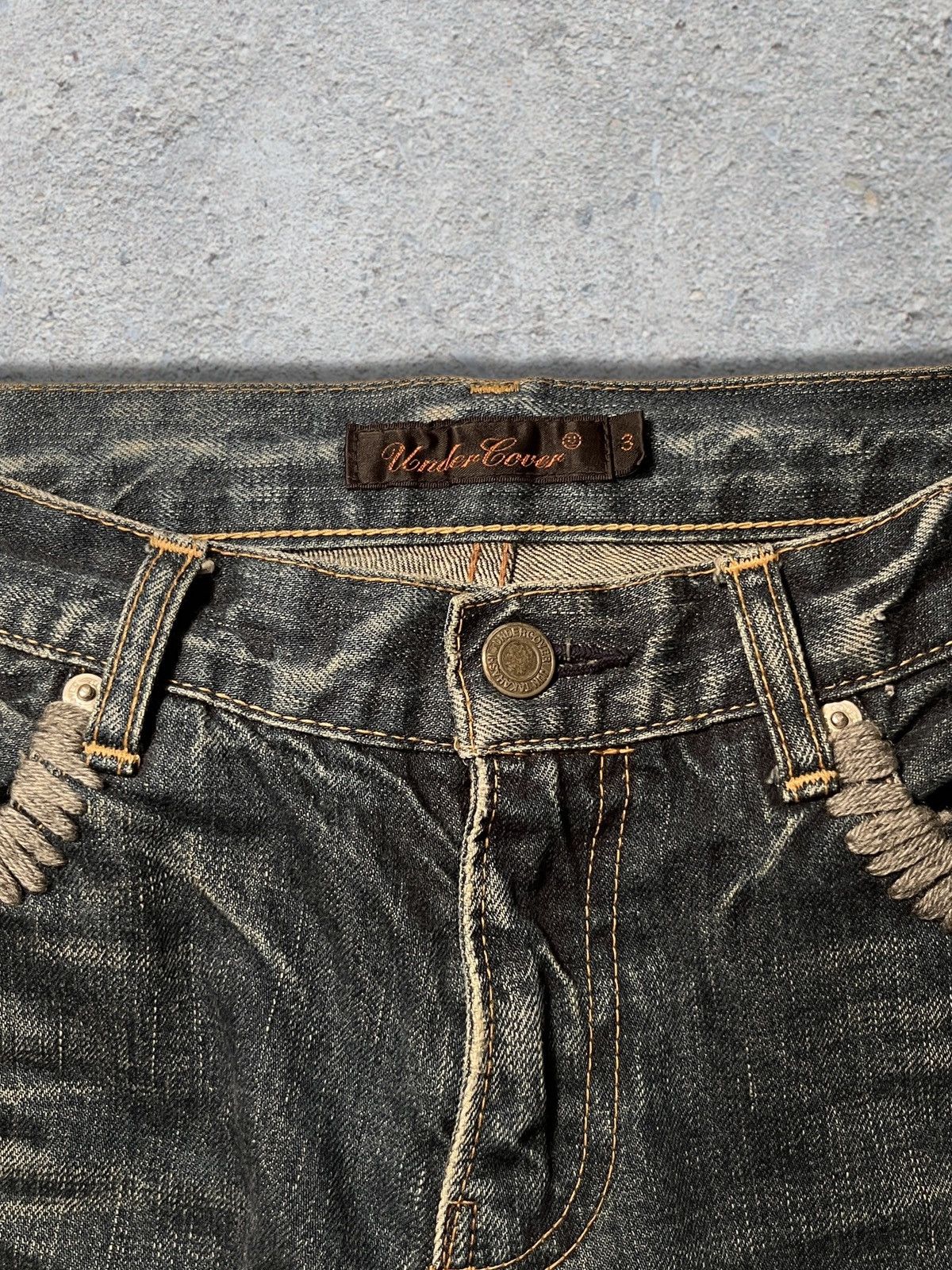 Undercover Undercover AW06 Bug Denim Size US 30 / EU 46 - 4 Thumbnail