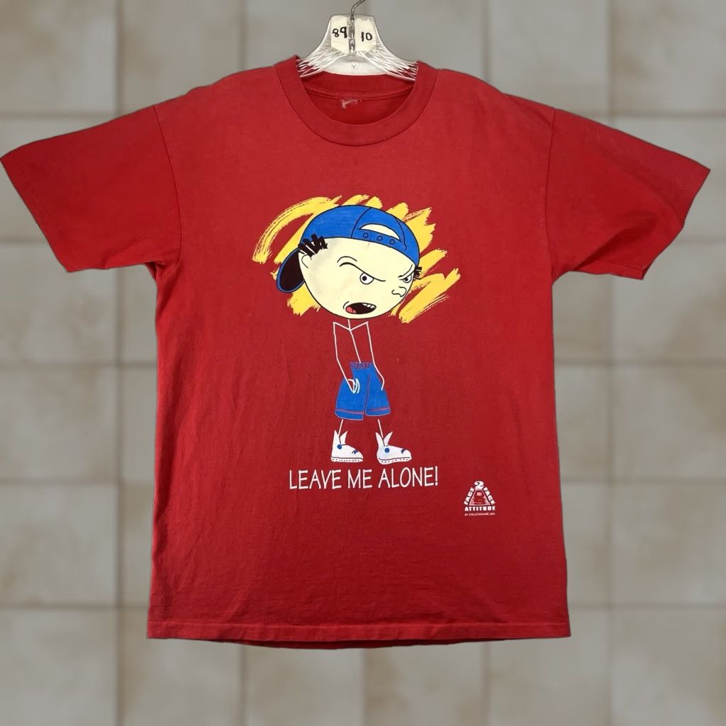 Vintage VINTAGE 2 Badd Graphic T-Shirt College Humor 90s Mens XL Red Size US XL / EU 56 / 4 - 1 Thumbnail