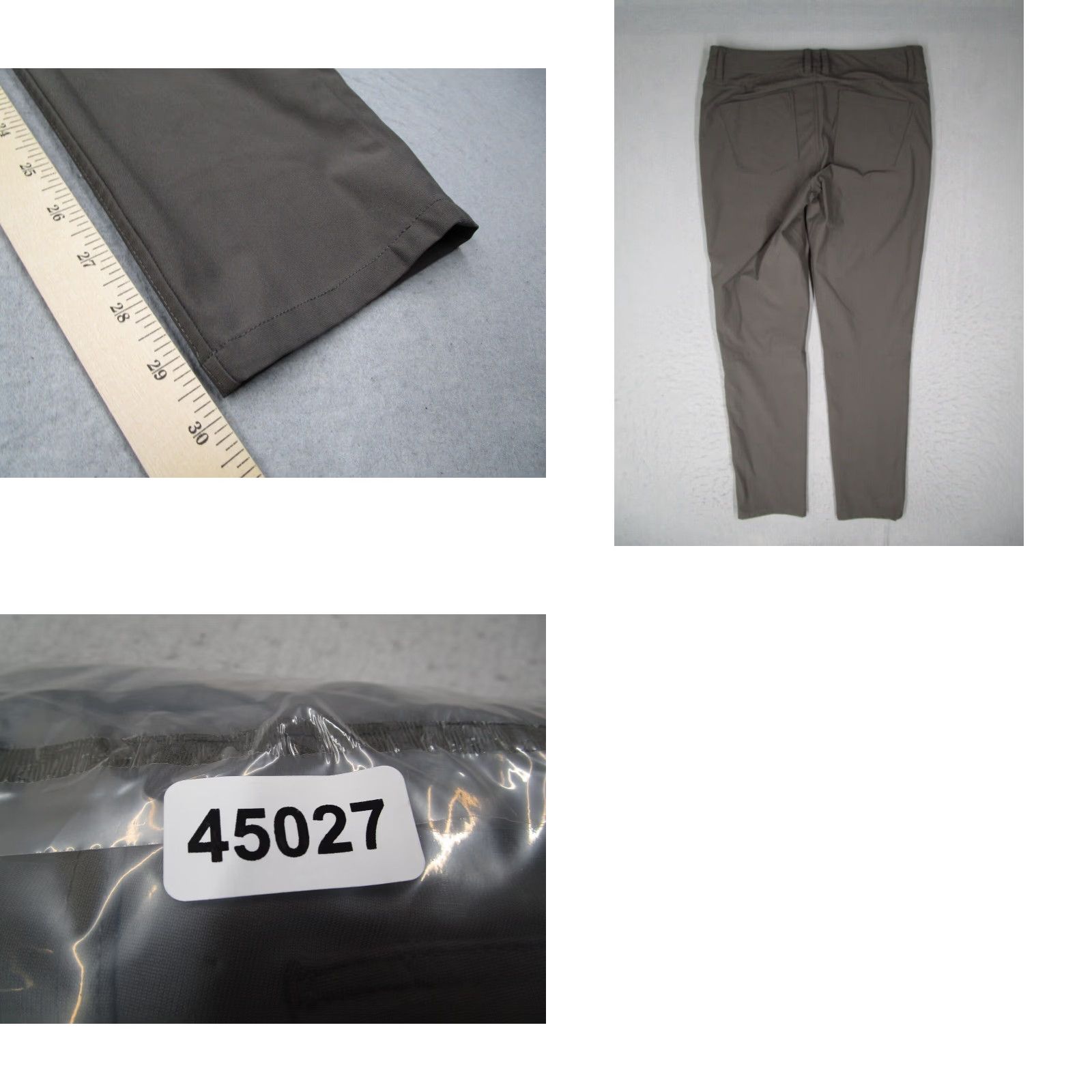 Cuts Cuts Mens Green Slim Fit Tapered 5-Pocket Pants 32x32 Casual Work Travel Buttonless? (Note: original lacks). Size US 32 / EU 48 - 8 Thumbnail