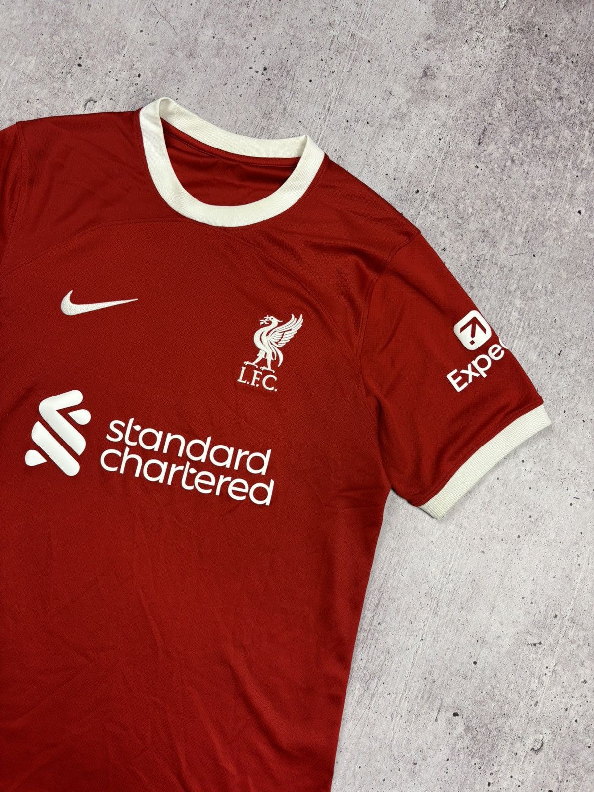 Nike Nike x Liverpool 2023-24 soccer jersey size S Size US S / EU 44-46 / 1 - 2 Thumbnail