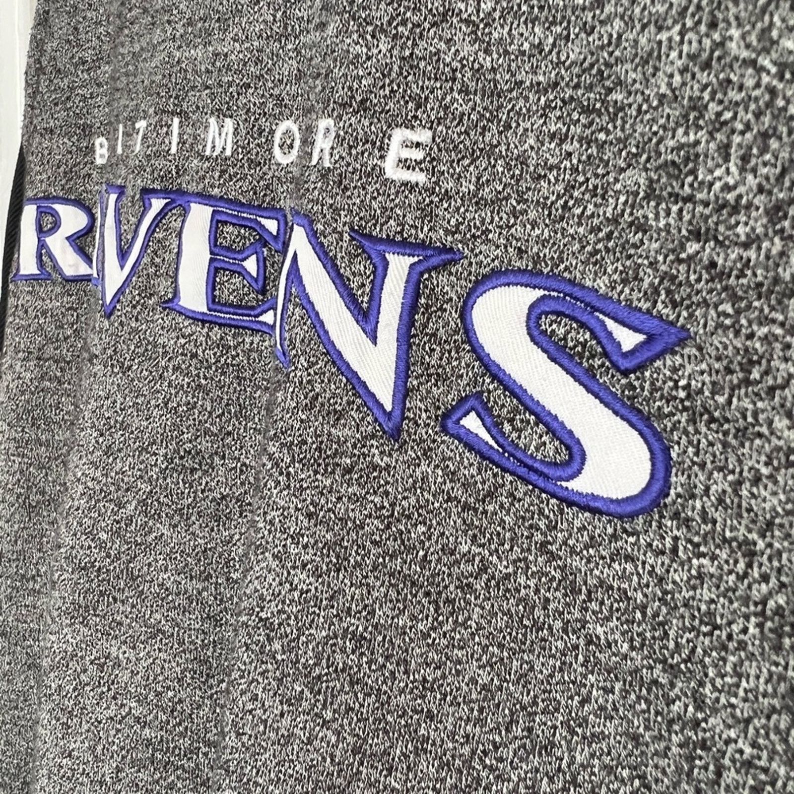NFL Baltimore Ravens NFL Pro Line Fleece Lined Jacket Hooded Zip Size US L / EU 52-54 / 3 - 6 Thumbnail