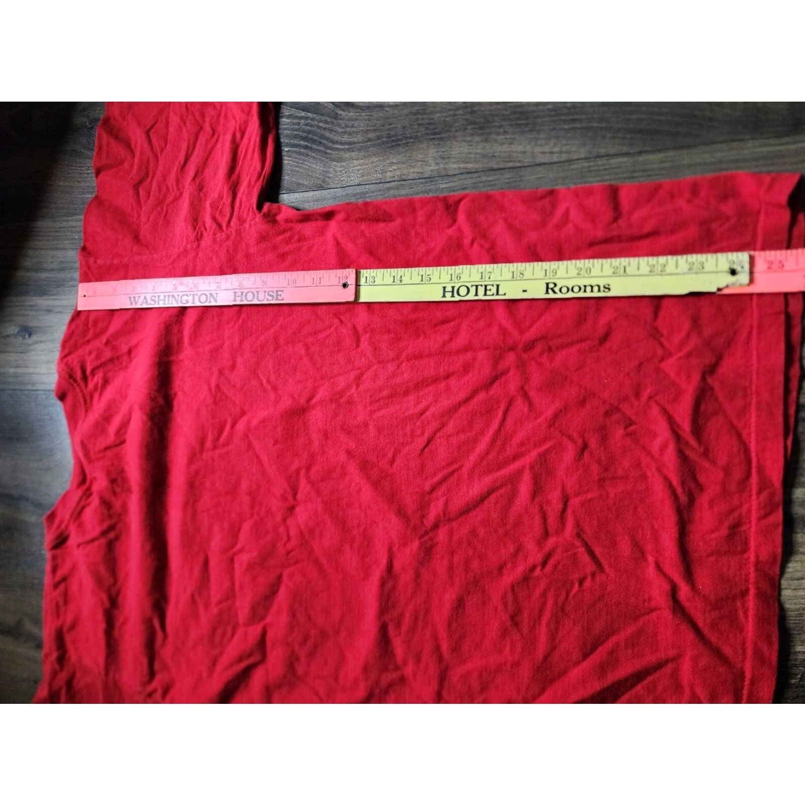 Ralph Lauren VINTAGE Ralph Lauren Polo Shirt Mens Red Logo Pocket Short Sleeve Cotton T Shirt USA Made L Size US L / EU 52-54 / 3 - 2 Thumbnail
