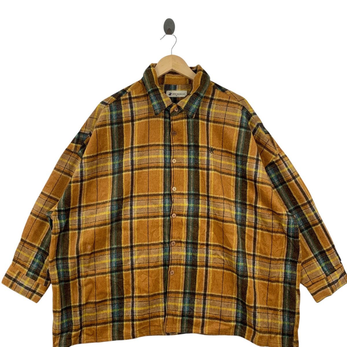 Beverly Hills Polo Club Vintage BEVERLY HILLS POLO CLUB Tartan Button Up Baggy Tee Size M / US 6-8 / IT 42-44 - 5 Thumbnail