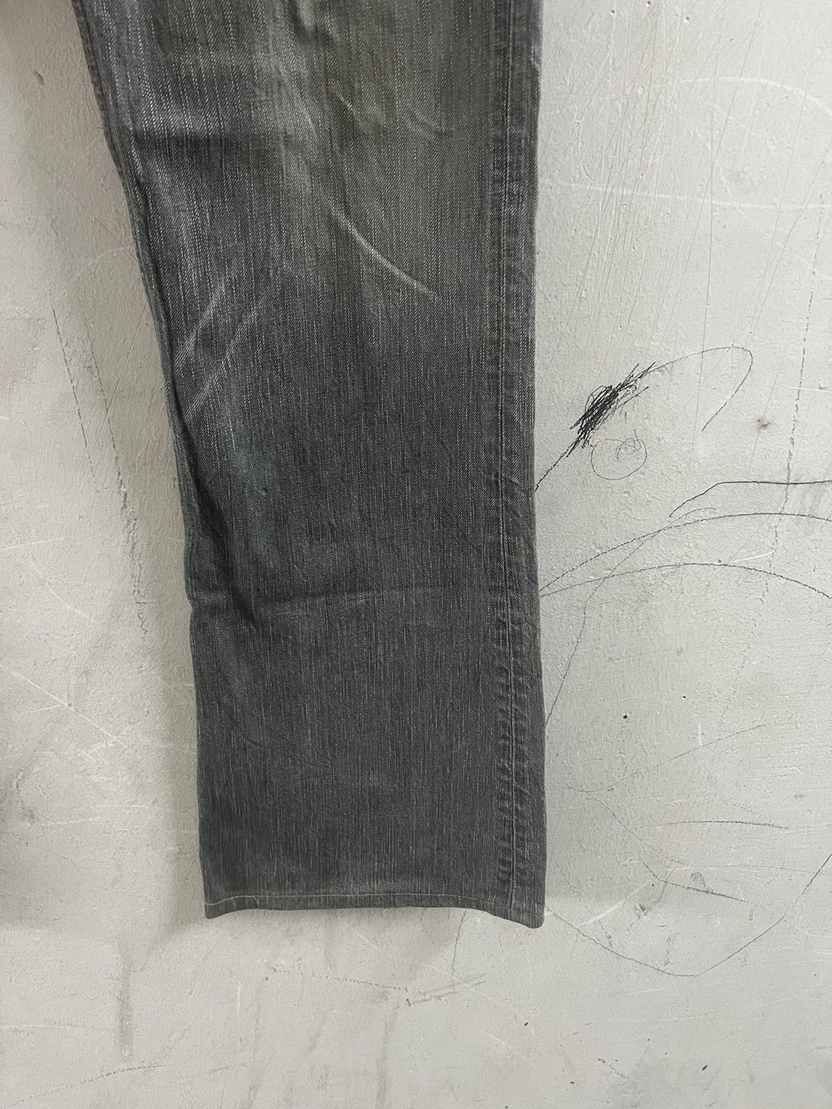 Japanese Brand RARE‼️FLARED🔥VINTAGE EDWIN 503 DISTRESSED DENIM PANT Size US 36 / EU 52 - 7 Thumbnail