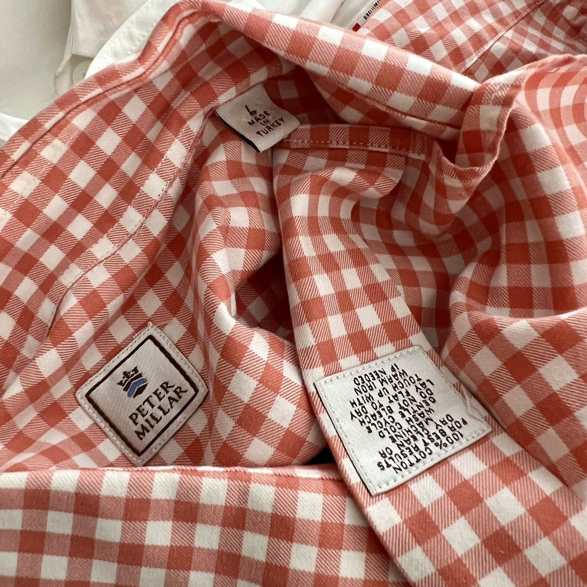 Peter Millar Peter Millar Men Button Down Long Sleeve Dress Shirt Top Size US L / EU 52-54 / 3 - 5 Thumbnail