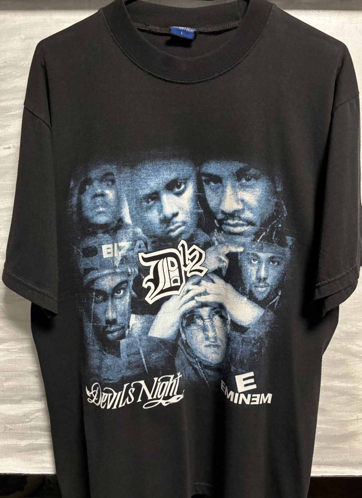 D12 Devil’s Night 2001 Eminem Rap Vintage Tee L