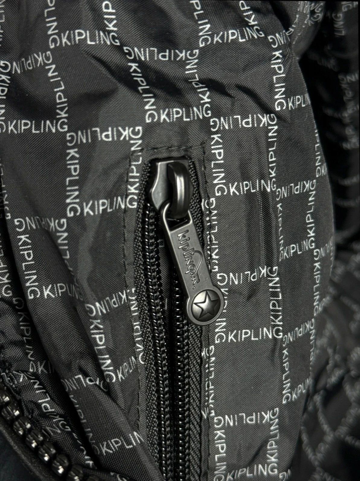 Other Kipling Handbag Black Zip Mini Logo Size ONE SIZE - 10 Thumbnail