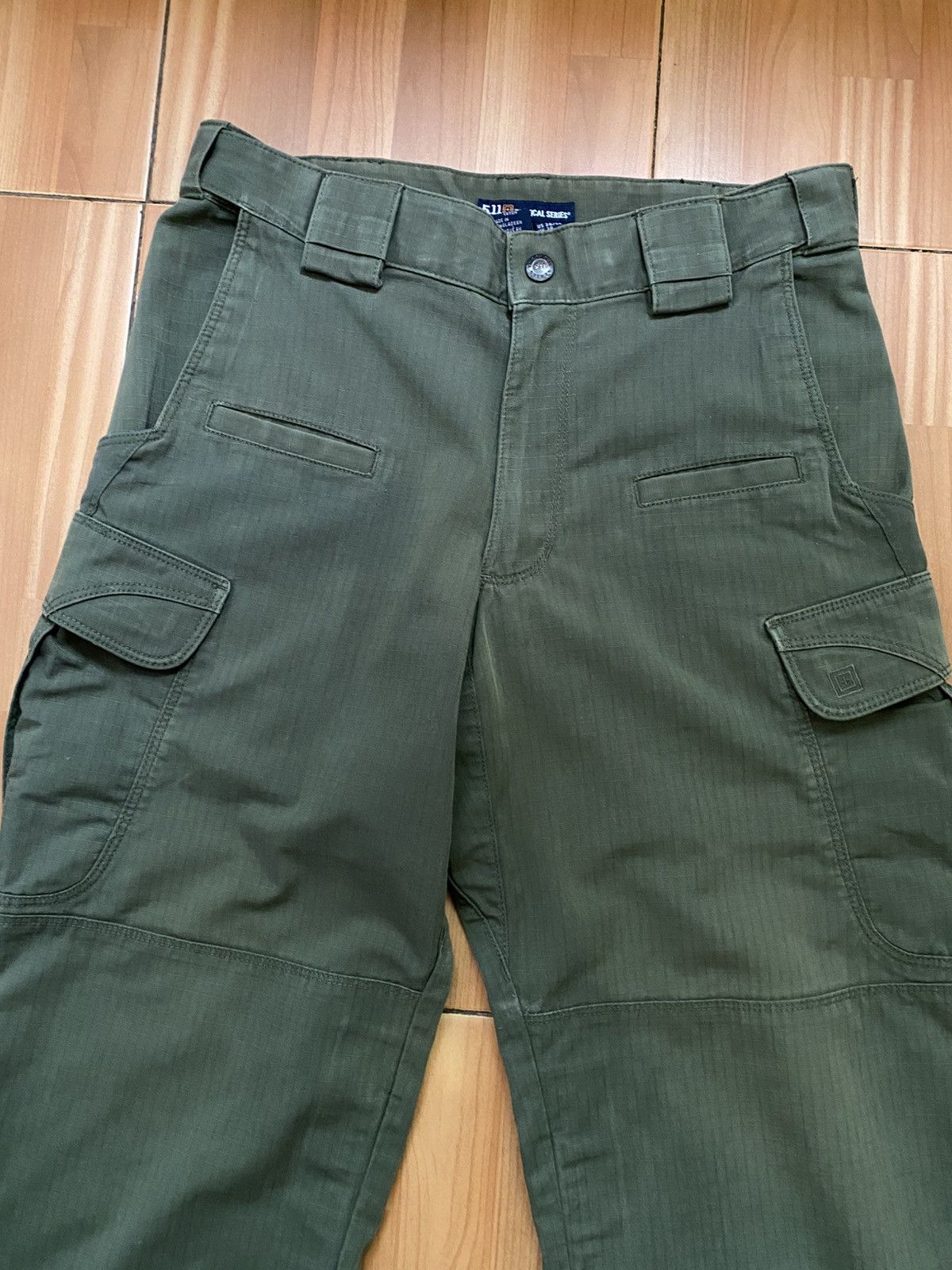 5.11 5.11 Tactical Strike Pants Men's Olive Tactical Pants Size US 28 / EU 44 - 3 Thumbnail