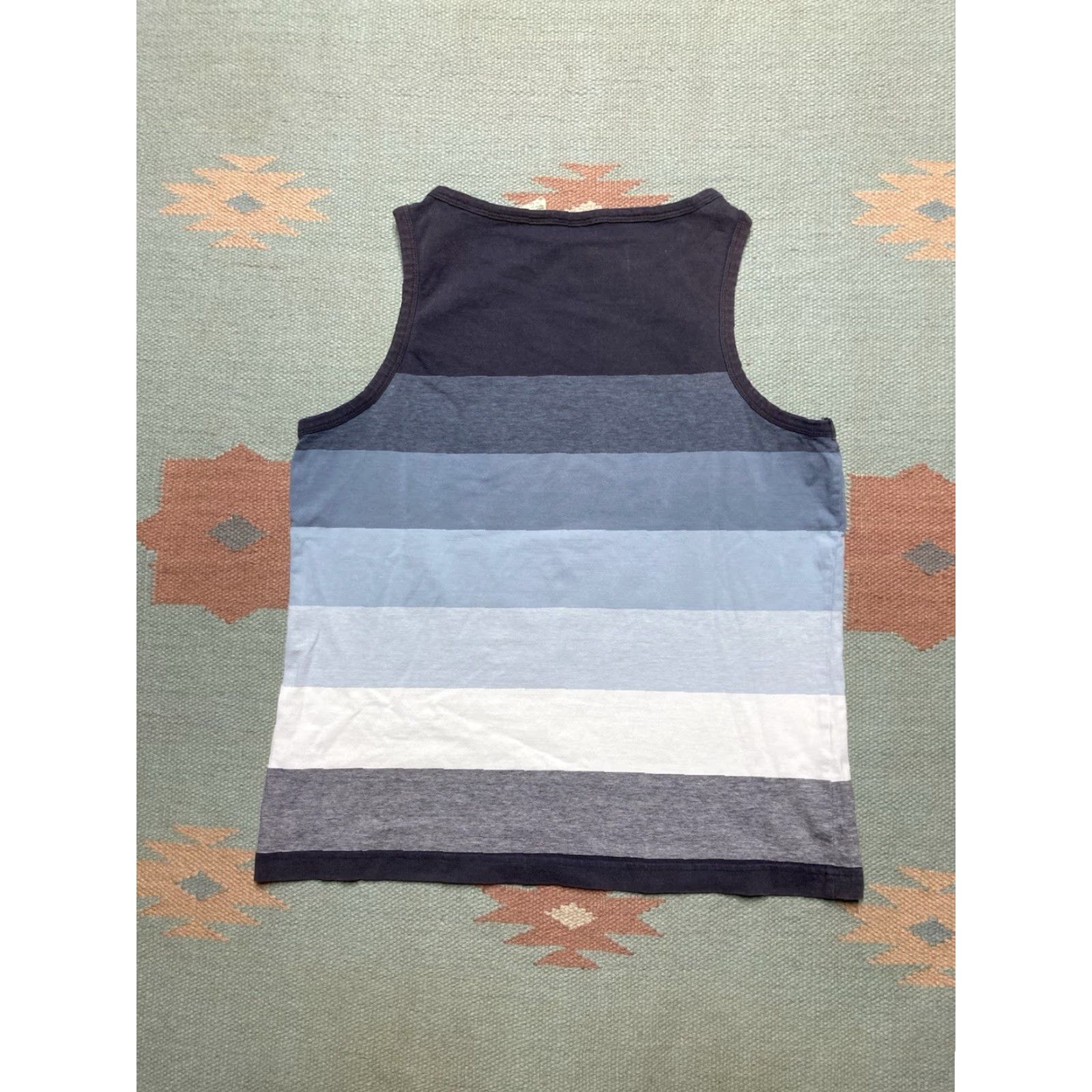 St. John St. John’s bay striped tank top shirt sleeveless mostly cotton beach medium Size US M / EU 48-50 / 2 - 4 Thumbnail
