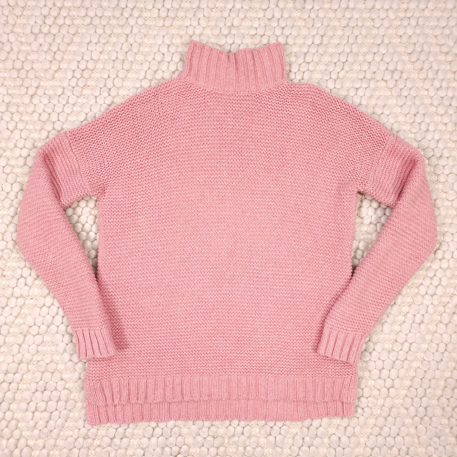 Marine Layer Marine Layer Merino Wool Blend Sweater Pink Sz Extra Small Size XS / US 0-2 / IT 36-38 - 5 Thumbnail