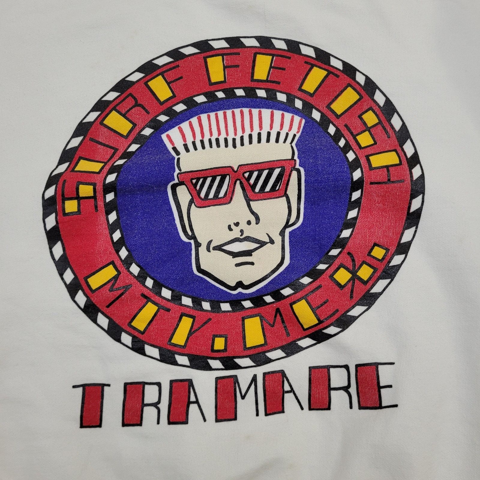 Other Vintage Tramare Surfer Sweatshirt Womens 21x21 Crop Boxy Size L / US 10 / IT 46 - 12 Thumbnail