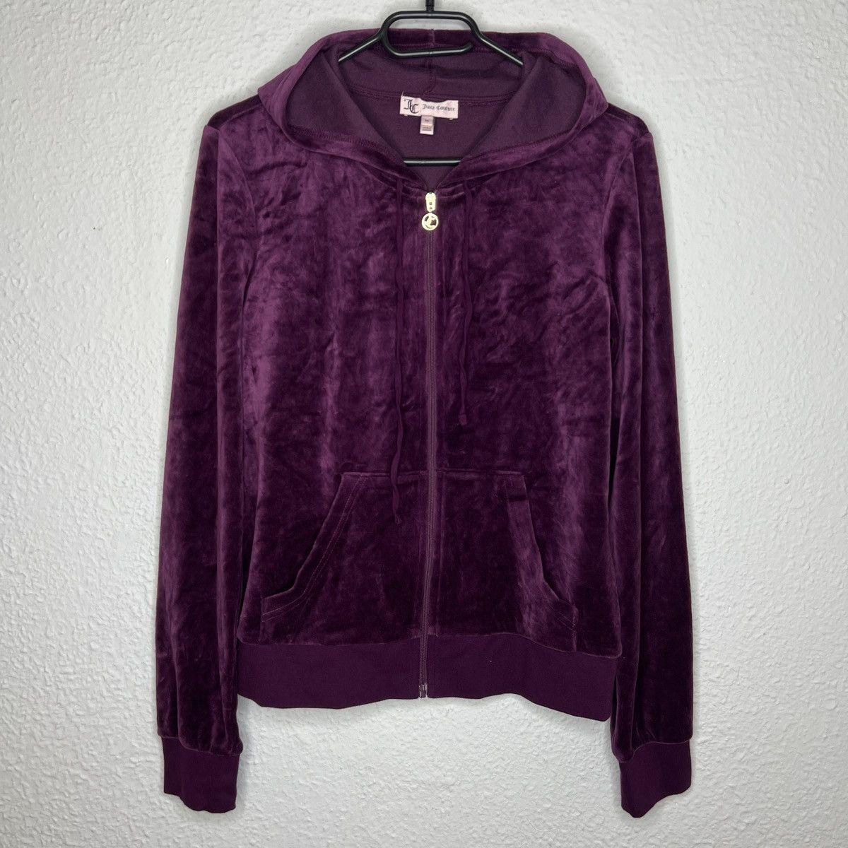 Juicy Couture × Vintage Juicy Couture Tracksuit Set Hoodie Pants Sweatpants Velour Size M / US 6-8 / IT 42-44 - 2 Thumbnail