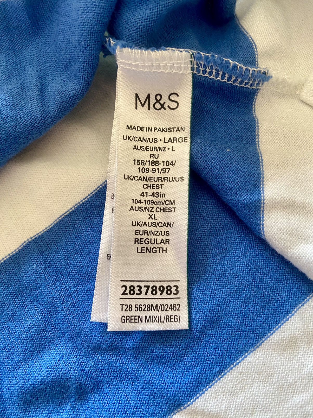 Vintage Marks & Spencer M&S vintage Y2K long sleeve tee Size US L / EU 52-54 / 3 - 6 Thumbnail