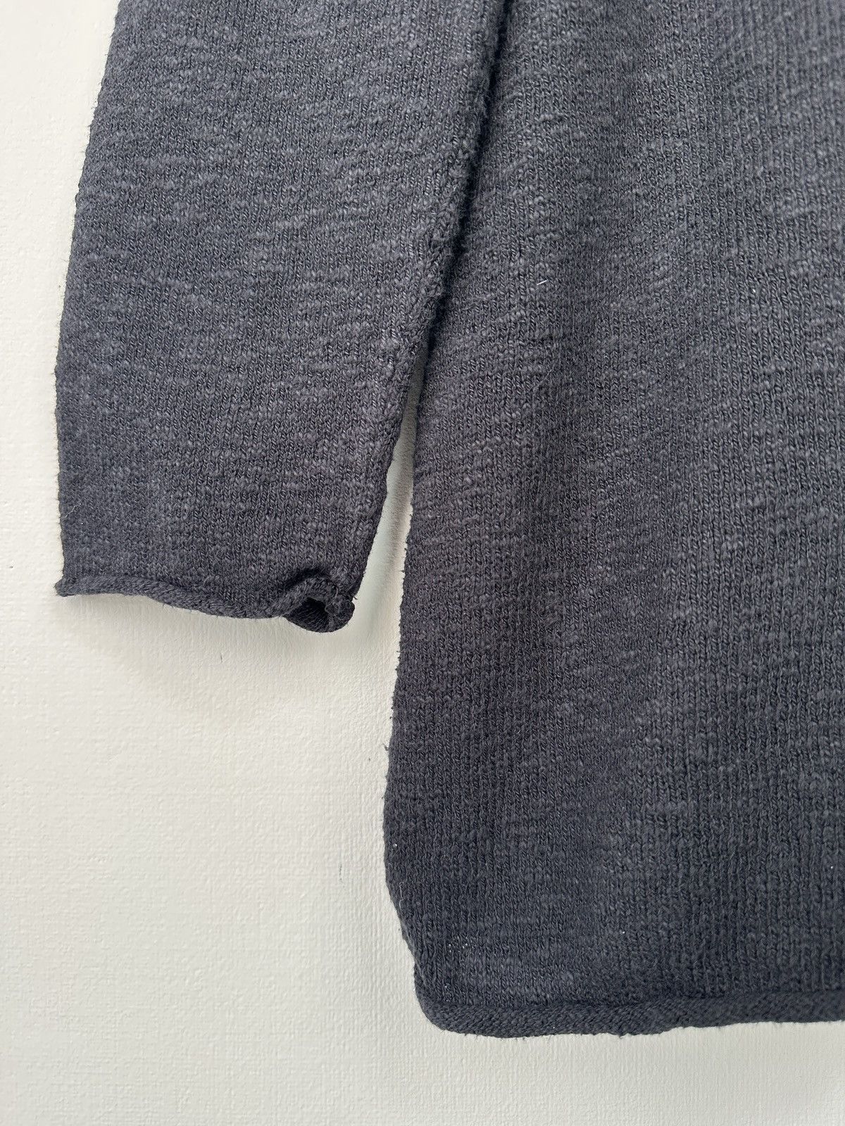 Gudrun Sjoden GUDRUN SJODEN 100% Organic Cotton Black Basic Sweater Size XS / US 0-2 / IT 36-38 - 4 Thumbnail