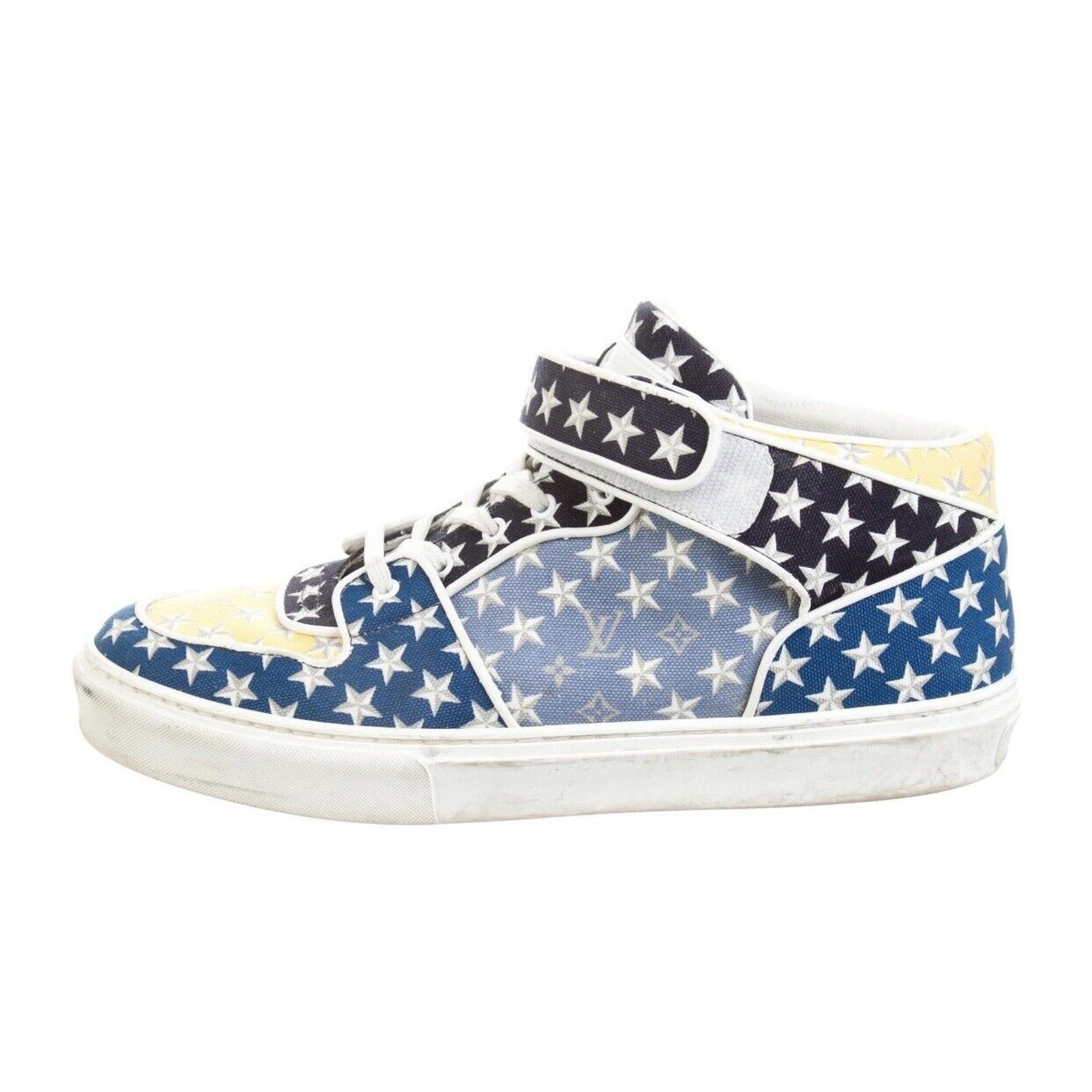 Louis Vuitton Louis Vuitton Acapulco Monogram Blue Stars Sneakers Size 9.5 Size US 9.5 / EU 42-43 - 2 Thumbnail