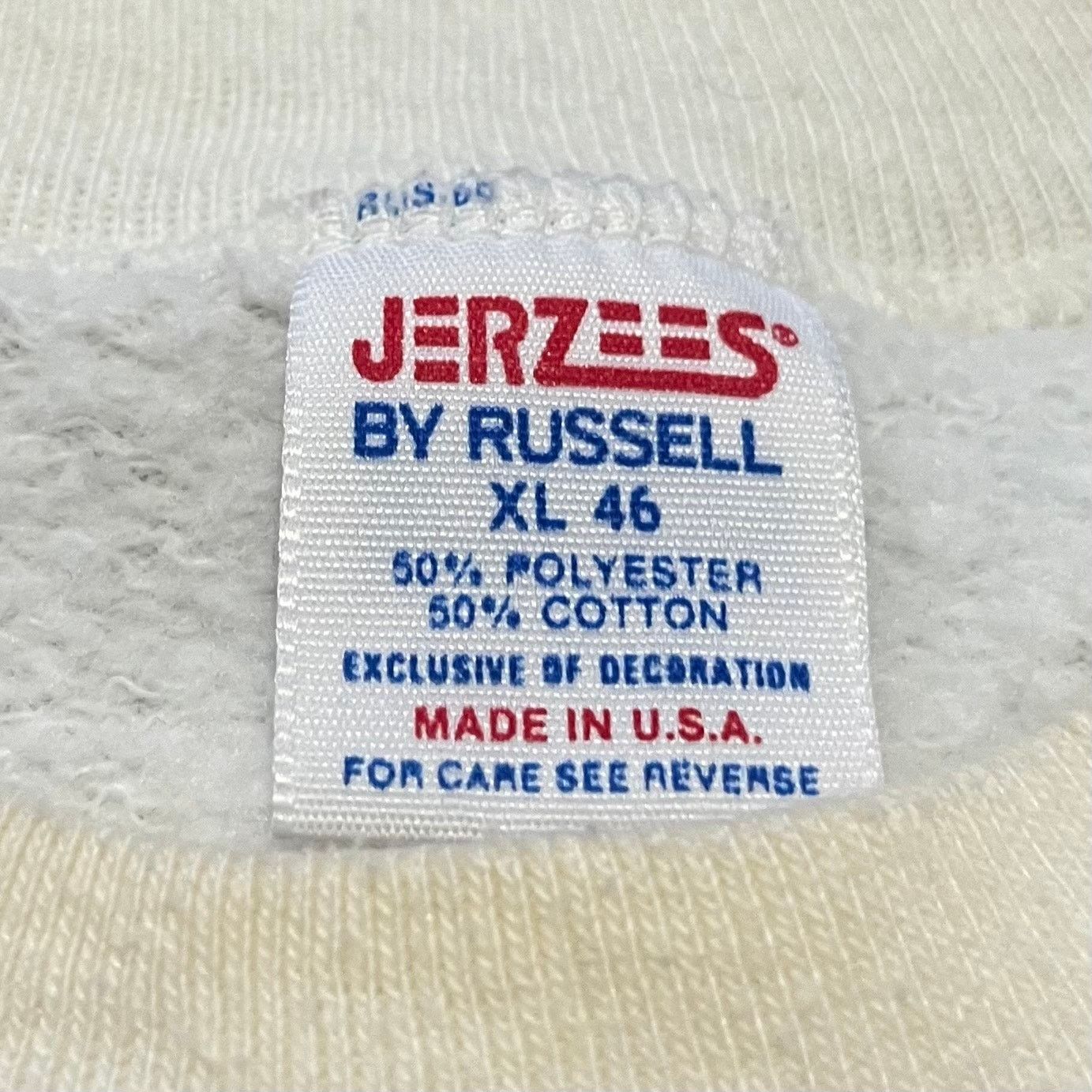 Jerzees Vintage Jerzees by Russel ‘Bah Humbug’ White Crewneck XL Size US XL / EU 56 / 4 - 4 Thumbnail
