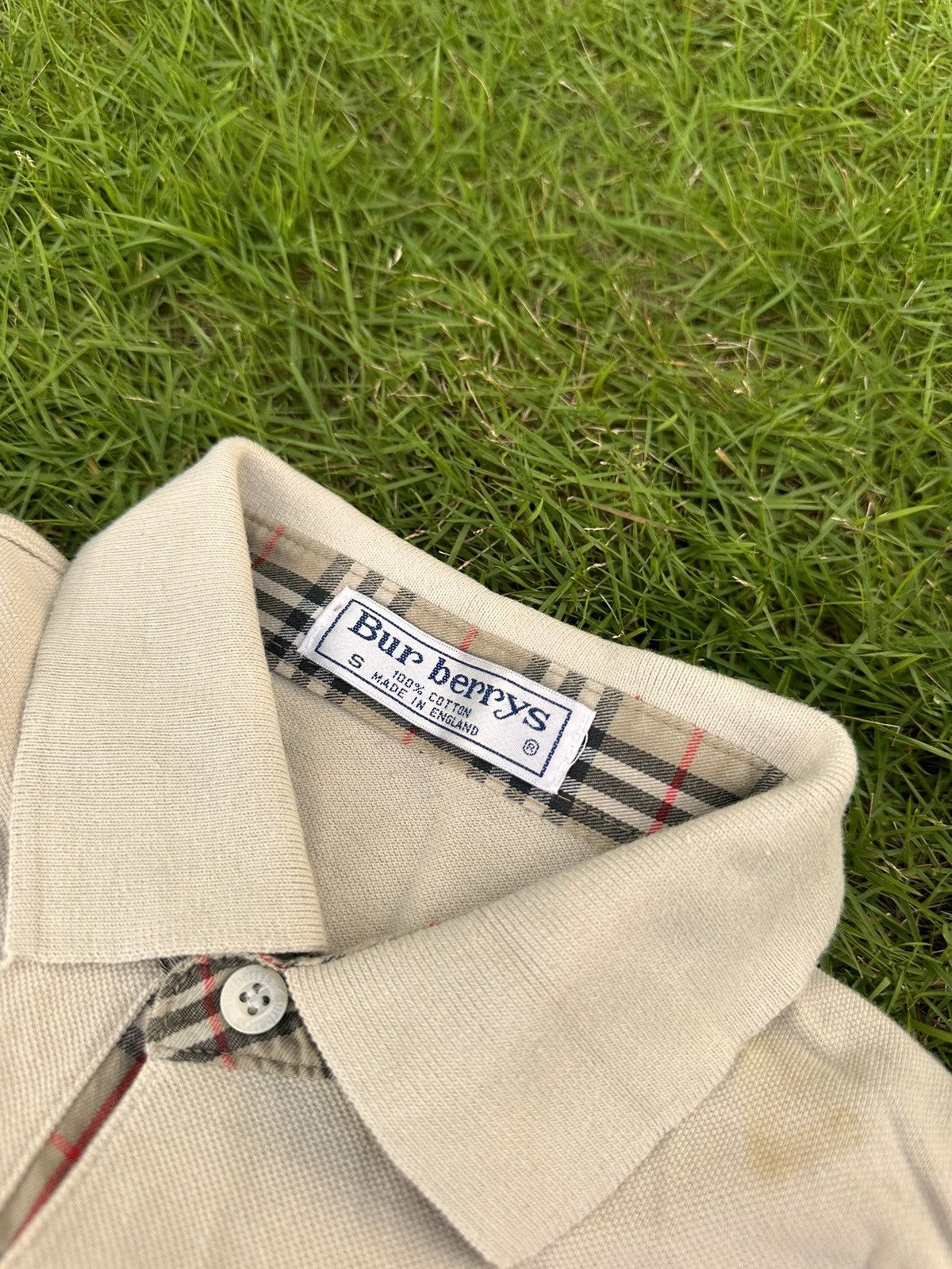 Burberry × Vintage BURBERRY VINTAGE BASIC LOGO POLO T-SHIRT Size US S / EU 44-46 / 1 - 6 Thumbnail
