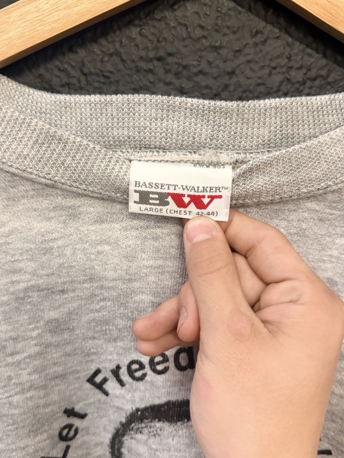 Vintage Vintage let freedom ring Crewneck Size US L / EU 52-54 / 3 - 2 Thumbnail