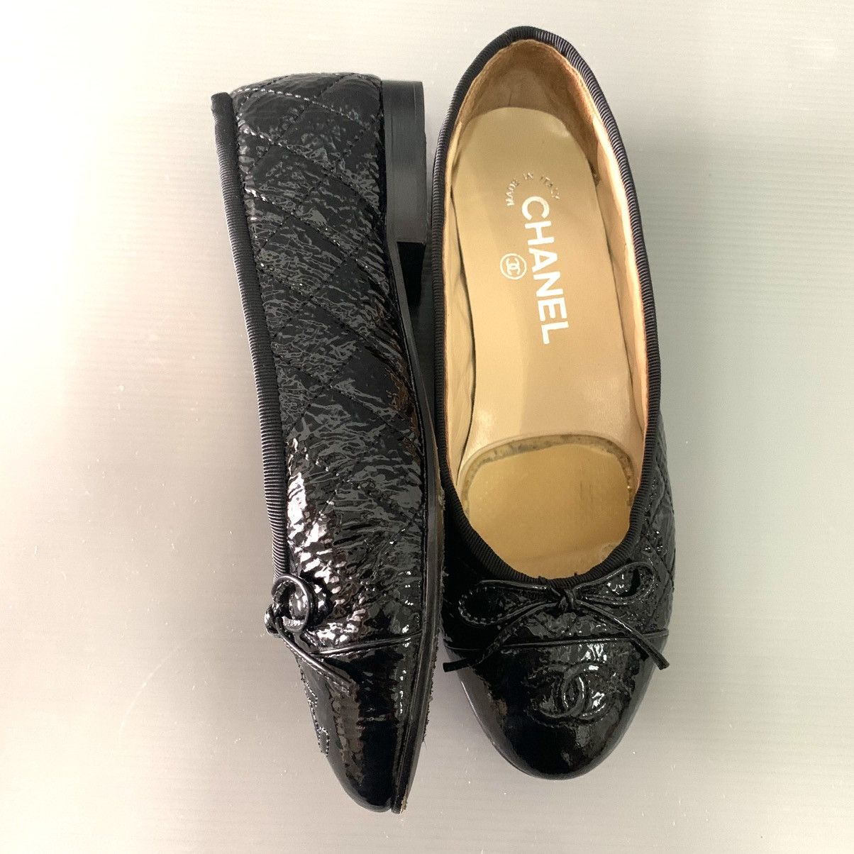 Chanel Chanel Ballerina Black Flats Shoes Size US 6 / IT 36 - 2 Thumbnail