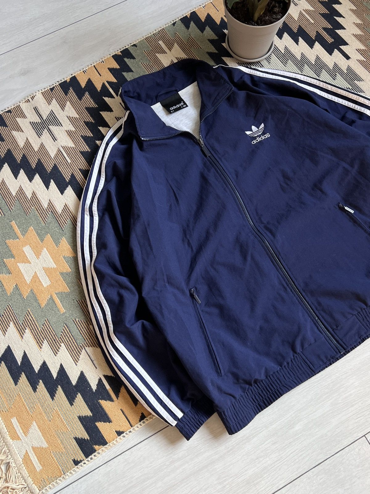 Adidas × Vintage Vintage Adidas Track Retro Jacket 3 Stripes Y2k Size US L / EU 52-54 / 3 - 2 Thumbnail
