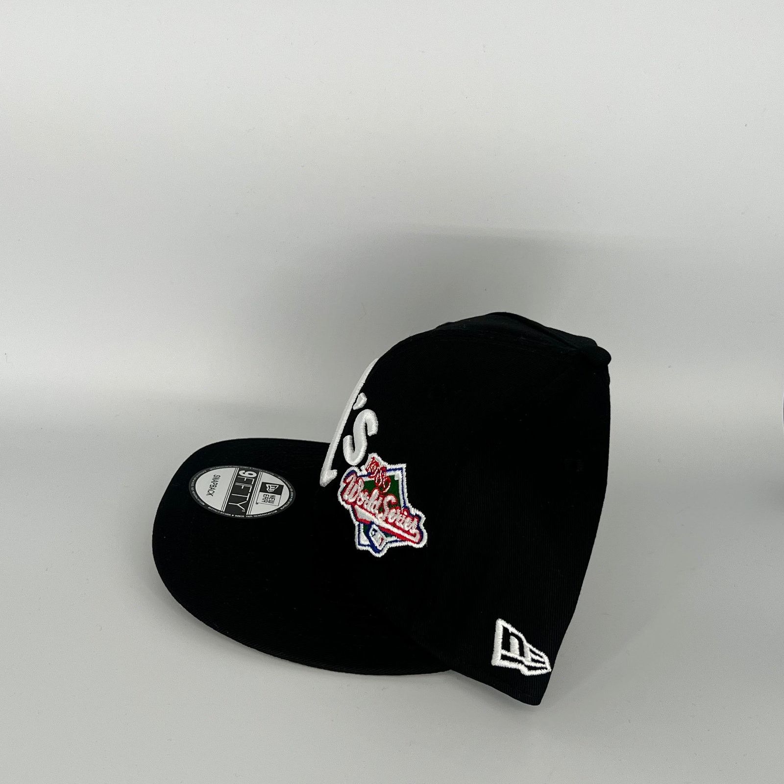 New Era Black Athletics 1989 World Series Champions New Era MLB Size ONE SIZE - 2 Thumbnail