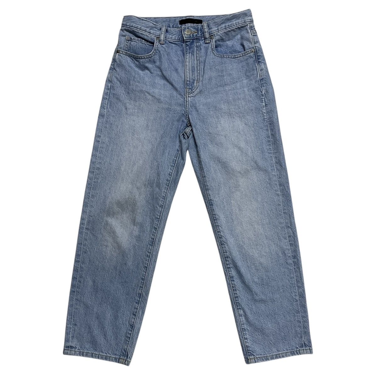 Japanese Brand × Uniqlo × Vintage Uniqlo Relaxed Tapered Jeans Size 27" / US 4 / IT 40 - 1 Thumbnail