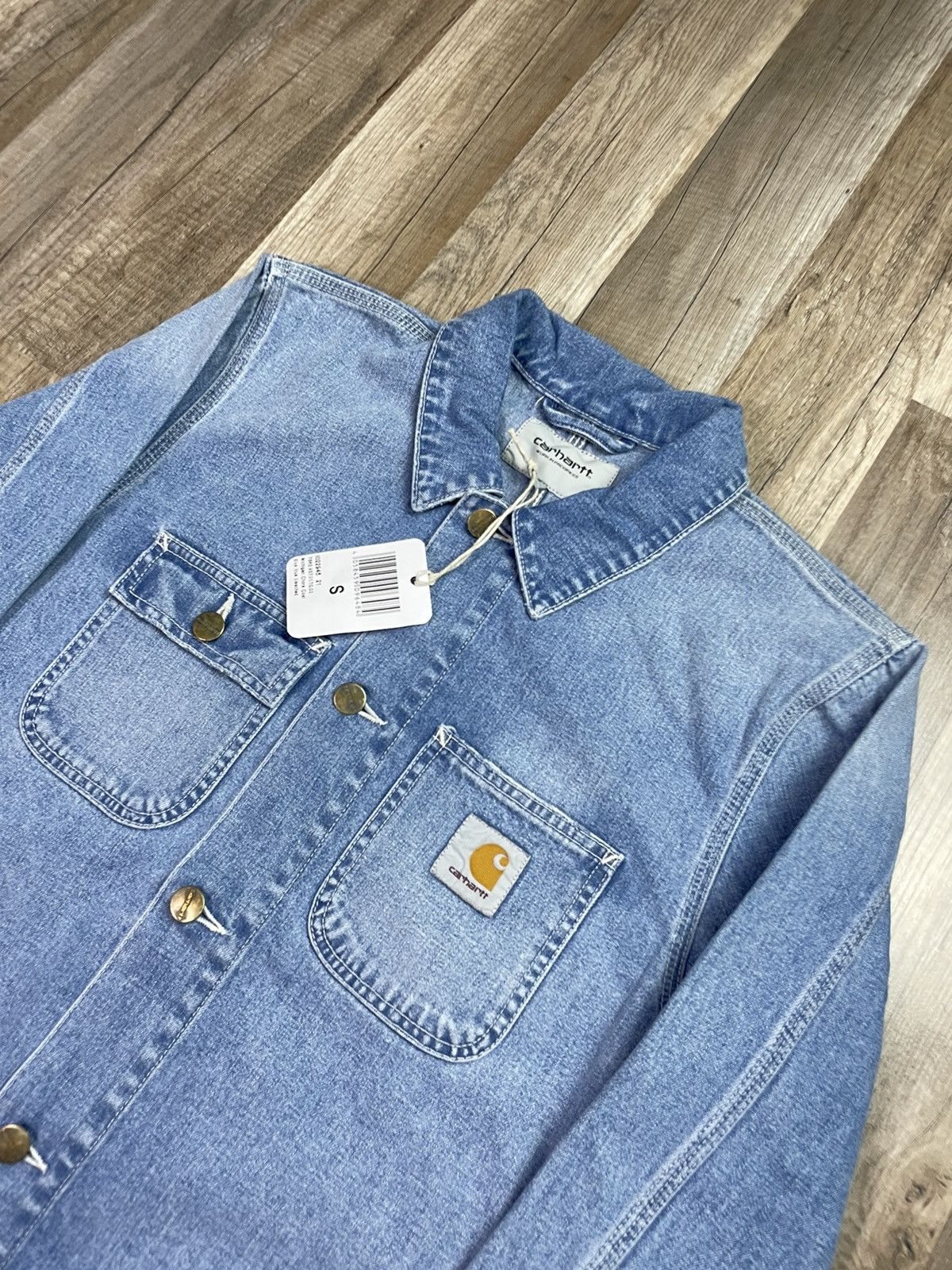 Carhartt Wip Carhartt WIP Michigan Chore Coat Blue Prime Stone Size US S / EU 44-46 / 1 - 3 Thumbnail