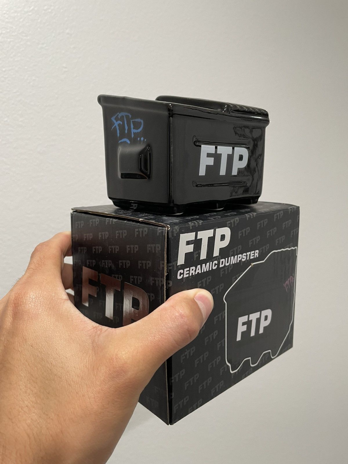 Fuck The Population FTP Ceramic Dumpster Size ONE SIZE - 3 Thumbnail