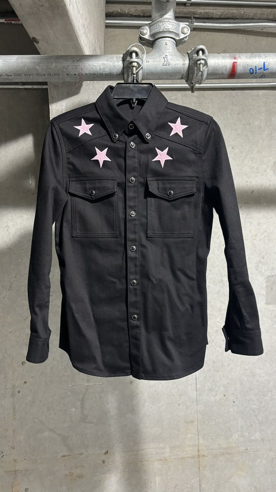 Givenchy Givenchy Ricardo Tscisi Star Denim Jacket Size US S / EU 44-46 / 1 - 1 Thumbnail