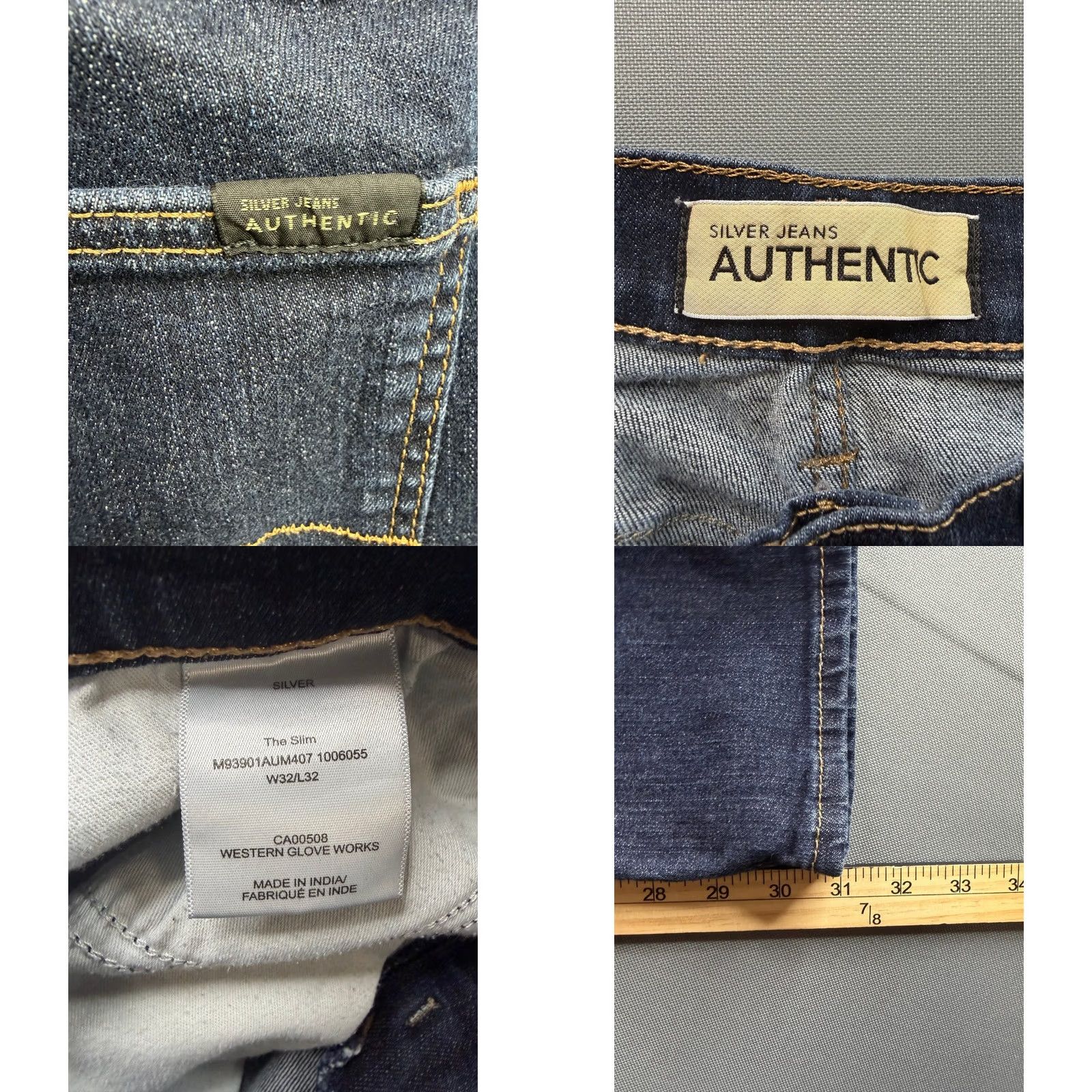 Silver Jeans Co. VINTAGE? No. Size US 32 / EU 48 - 8 Thumbnail