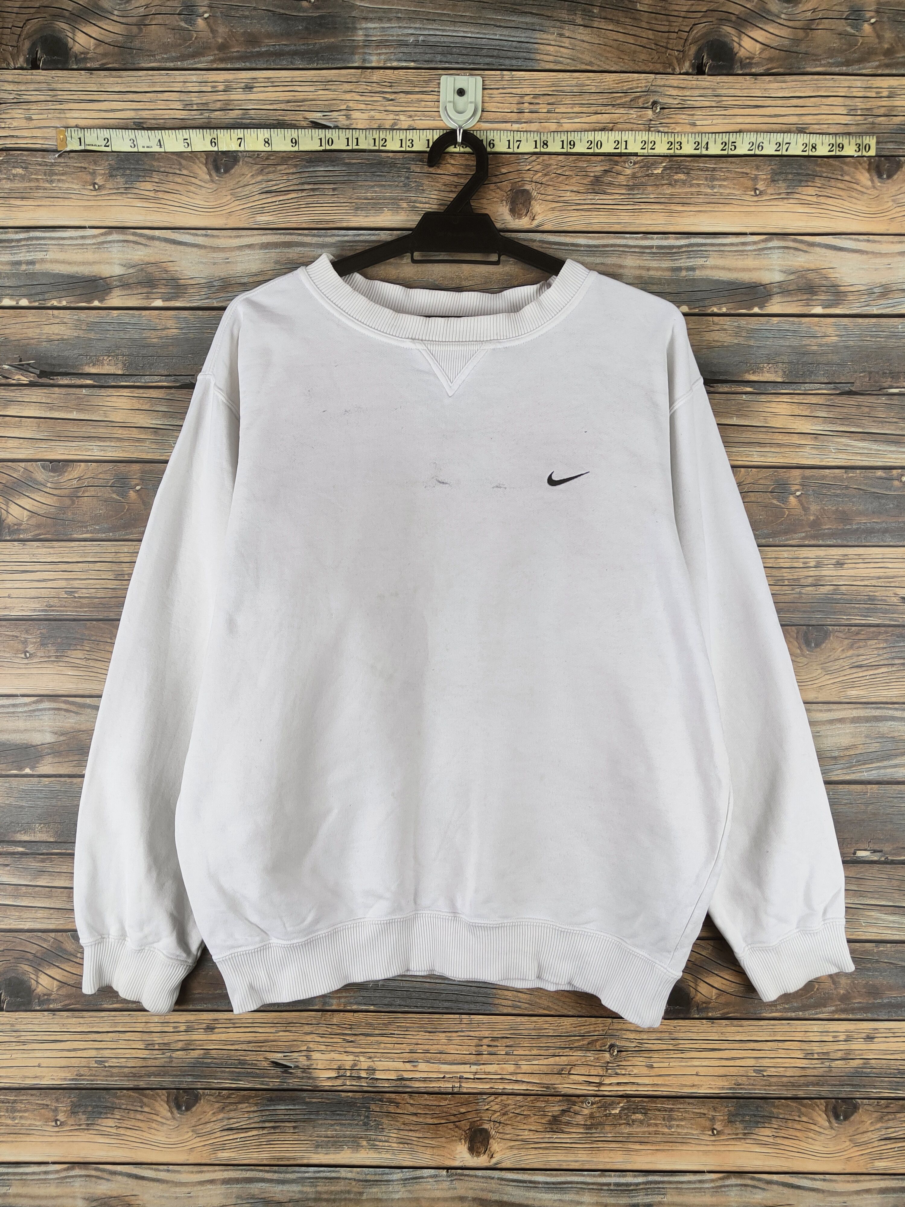 Nike DL Nike White Sweatshirts #46-111 Size US M / EU 48-50 / 2 - 1 Thumbnail