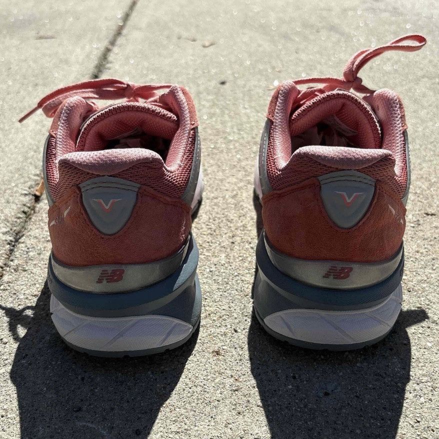 New Balance Excellent condition- Men’s New Balance 990v5 in Sunrise Rose Size US 12 / EU 45 - 4 Thumbnail
